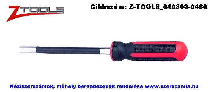 ZO-TOOLS flexibilis nyeles dugókulcs 7x150/265mm
