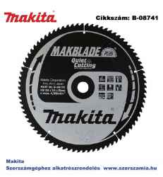 Körfűrésztárcsa Makblade plus 355/30 mm Z80 MAKITA (MK-B-08741)