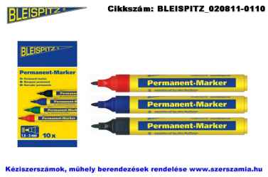 BLEISPITZ jelölőfilc d1,5-3,0mm kék 10db No.0617
