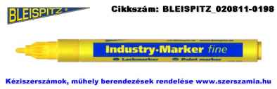 BLEISPITZ festékes, ipari jelölőfilc d1,0-2,0mm sárga 10db No.0952